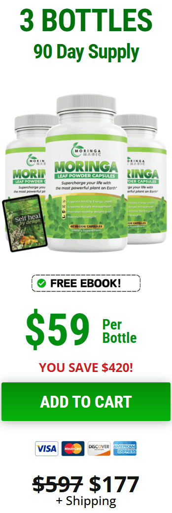 Moringa Magic 3 Bottles